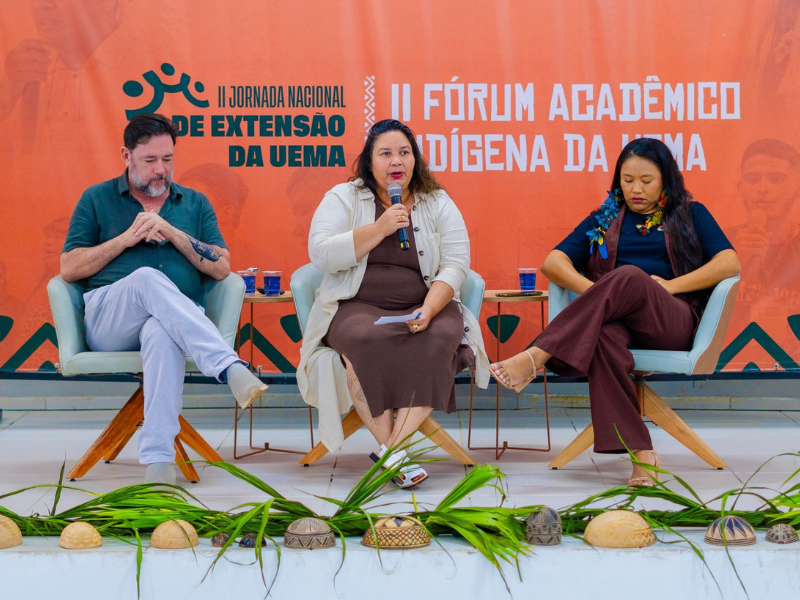Discussão sobre problemas que os territórios enfrentam para garantir a permanência dos estudantes no ensino superior. Foto: Acervo UEMA