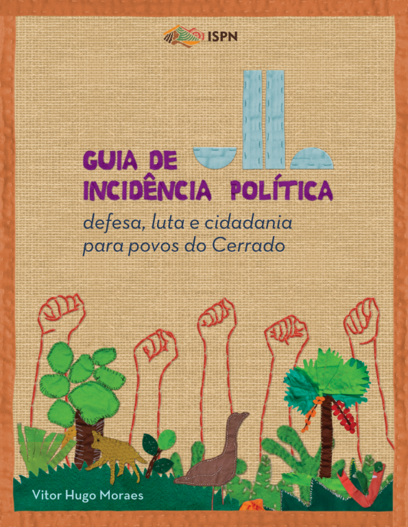 Capa do Guia de Incidência Política Defesa Luta e Cidadania para Povos do Cerrado