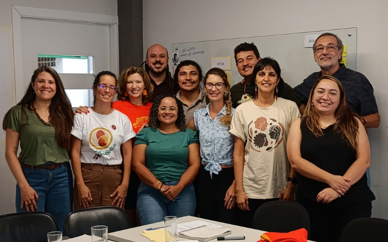 Participantes da Oficina de Incidência Coletiva na COP17 da Biodiversidade, realizada em agosto de 2026 