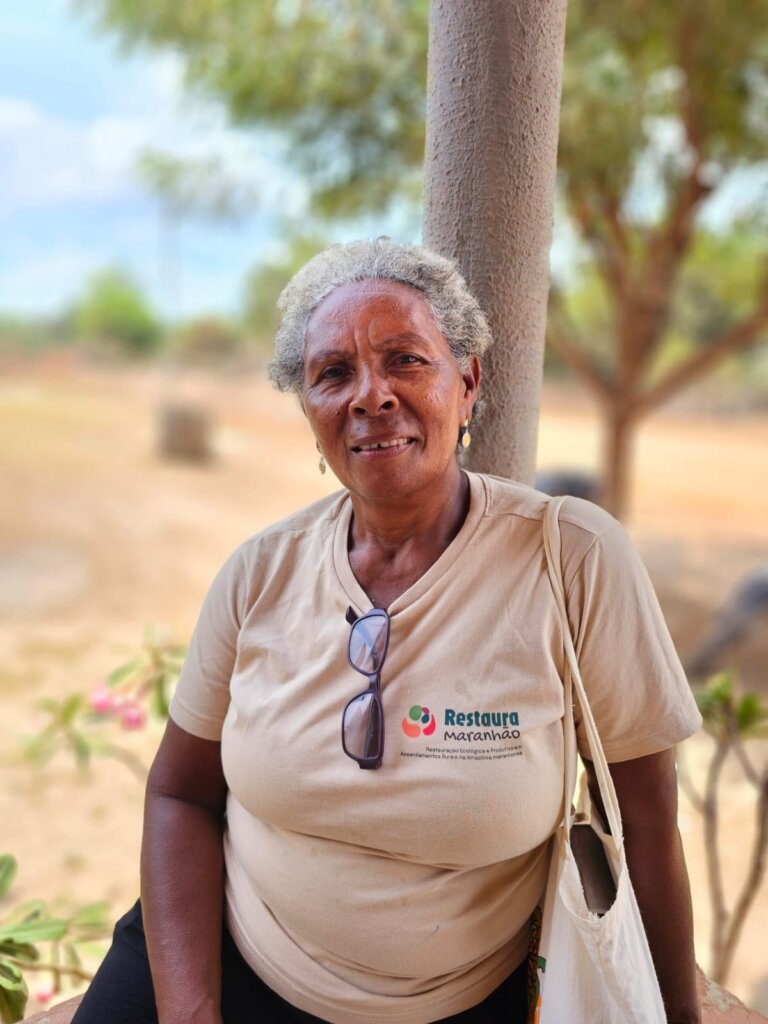 Zulmira de Jesus, moradora do Quilombo Capoeira e militante de movimentos de defesa dos direitos das populações do campo. Foto Cristiane Moraes/ Acervo ISPN